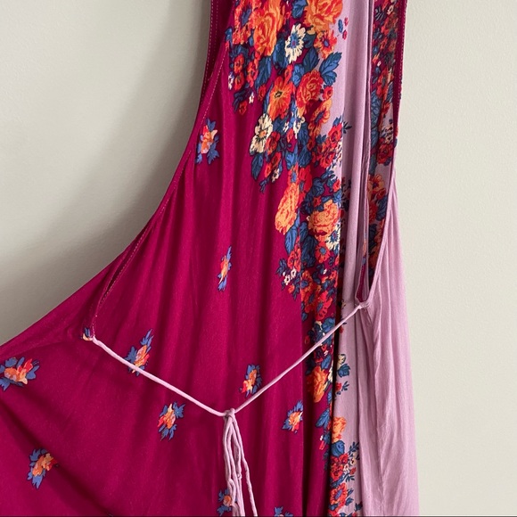 Free People Its a Cinch Print Slip Dress Floral Size Small - Picture 5 of 9